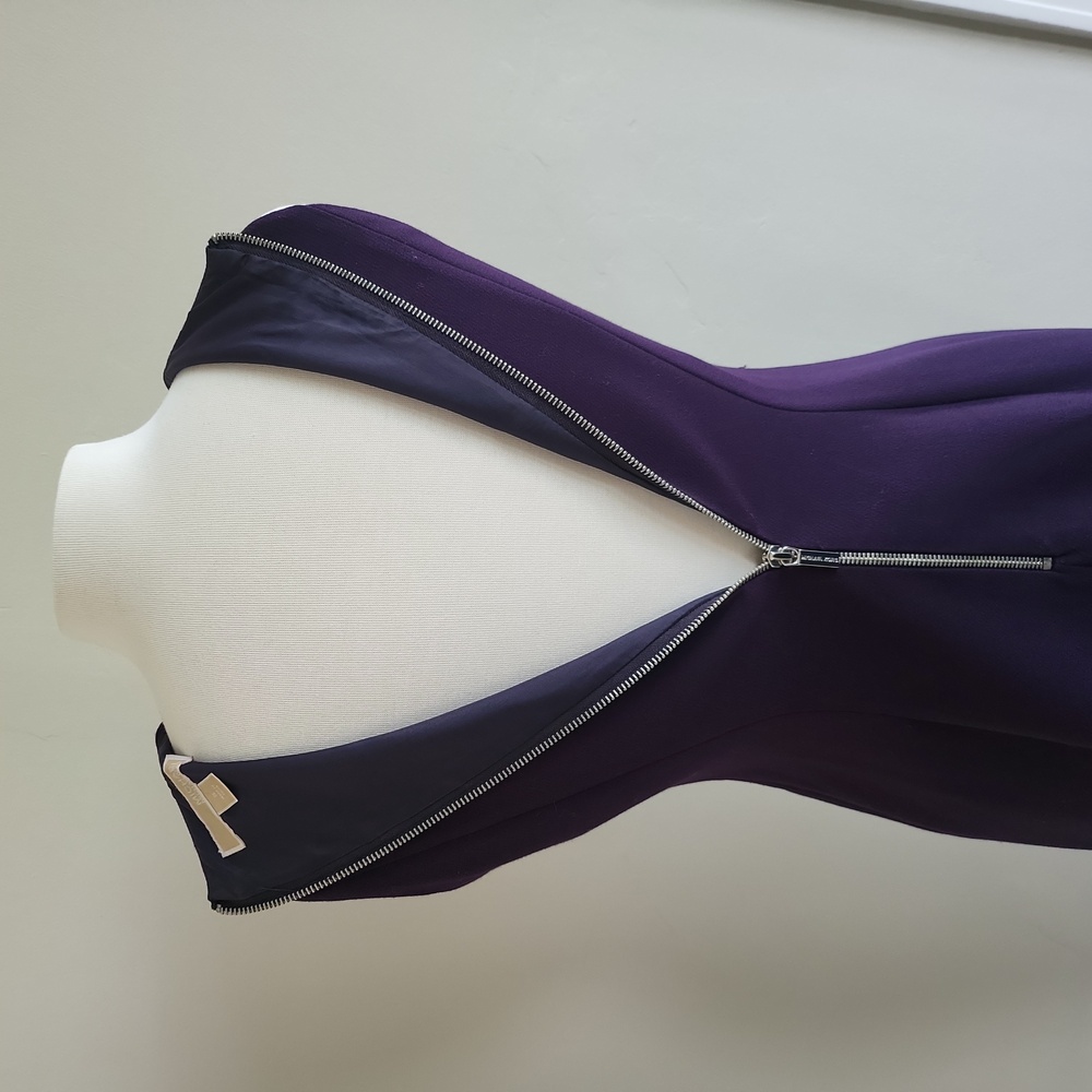 MICHAEL KORS Zipper Accent Sheath Dress - Picture 9 of 15
